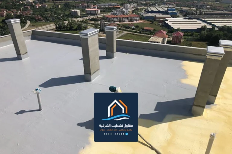 تركيب عوازل اسطح الخبر