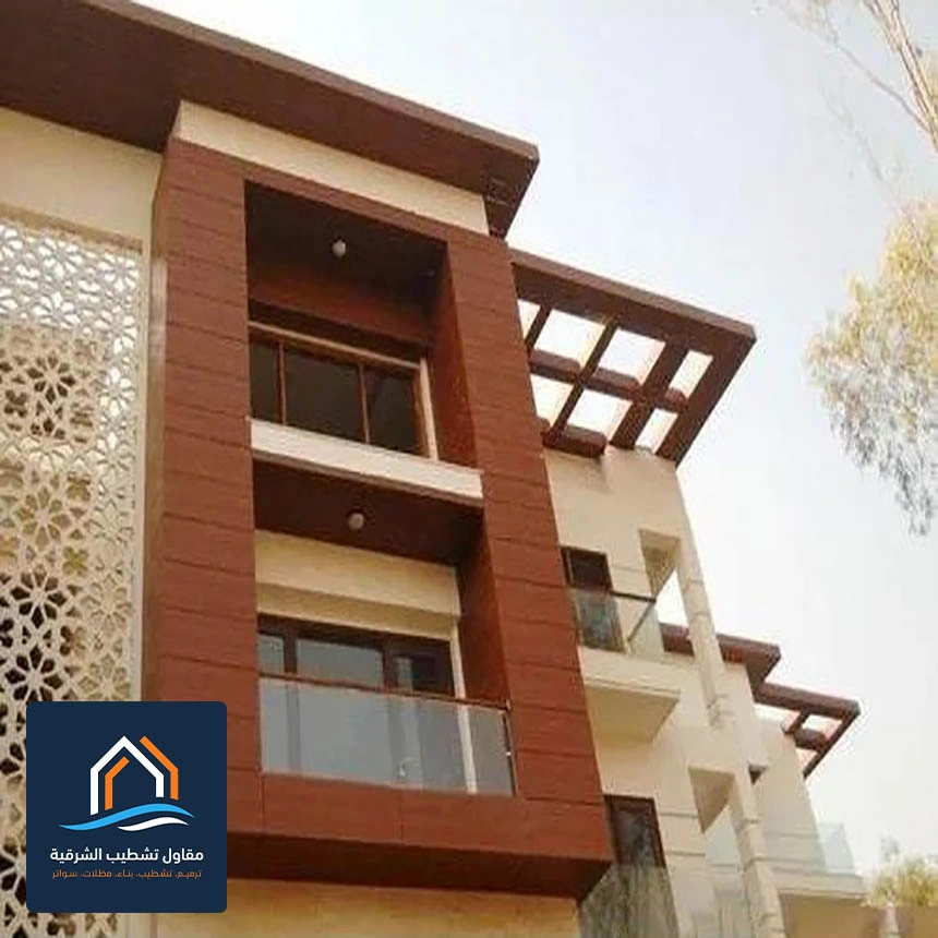 ديكور خشب خارجي الشرقية