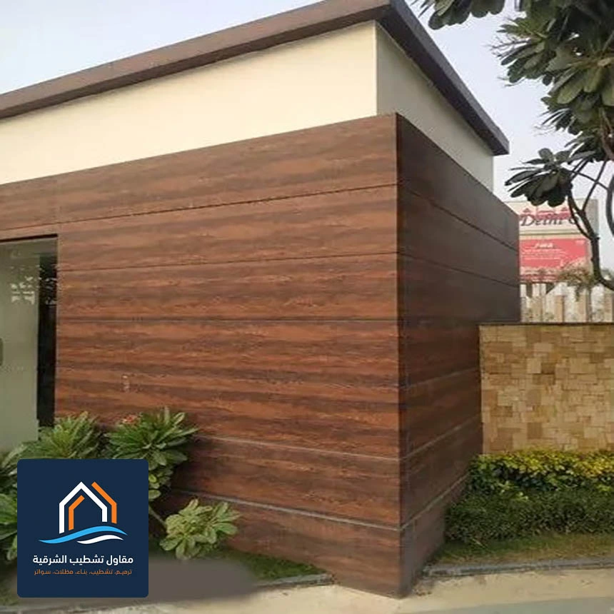 ديكور خشب خارجي الشرقية