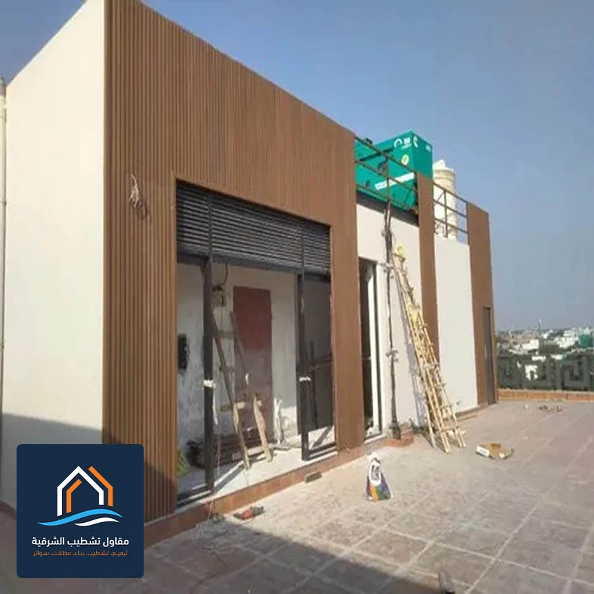 ديكور خشب خارجي الشرقية