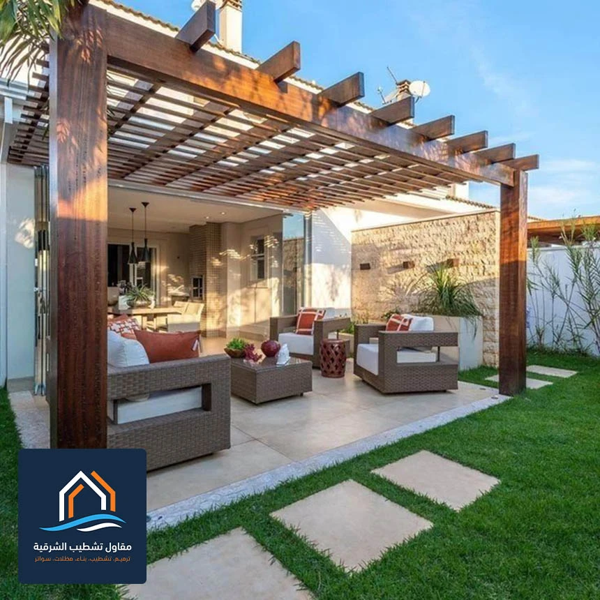تفصيل مظلات جلسات خارجية الظهران