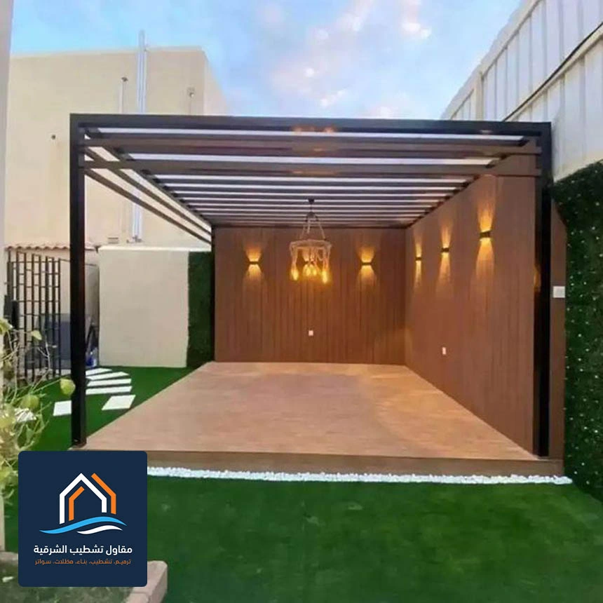 مظلات حديد مودرن الجبيل