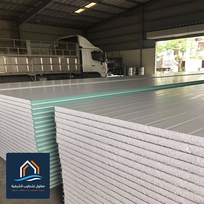 توريد وتركيب الساندوتش بانل القطيف