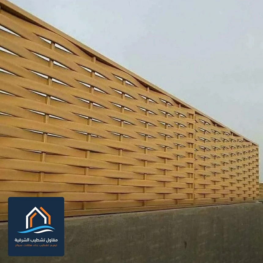 سواتر حديد مجدول في الشرقية